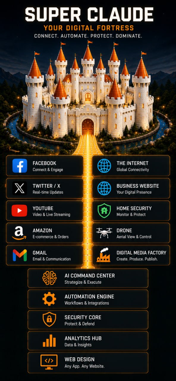 Super Claude — Your Digital Fortress
