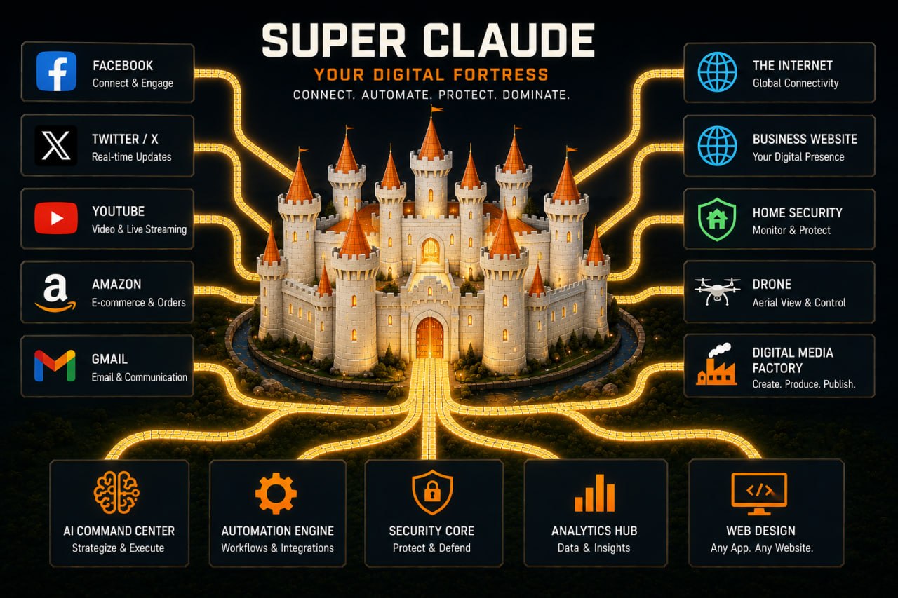 Super Claude — Your Digital Fortress